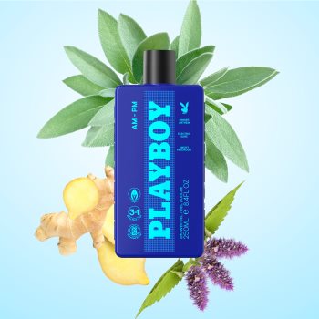 Playboy AM - PM gel de duș 3 in 1 pentru bărbați - imagine 3